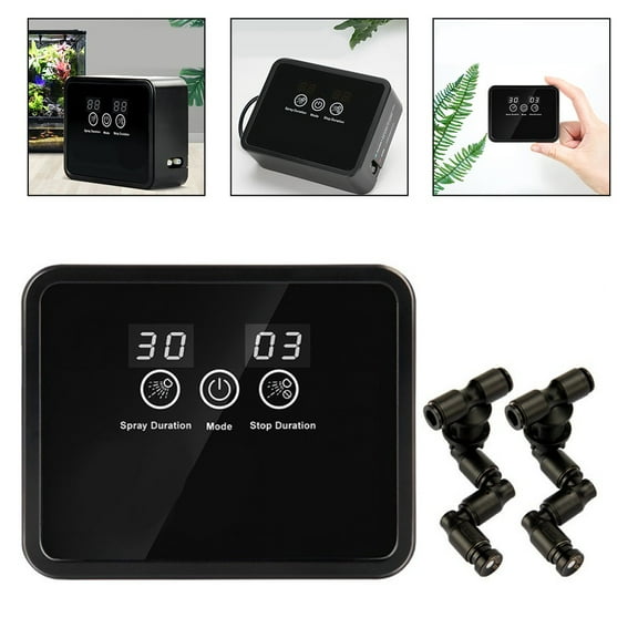 Dreamhall Smart Reptile Terrarium Humidifier Electronic Timer Sprinkler Control Kit+Nozzle