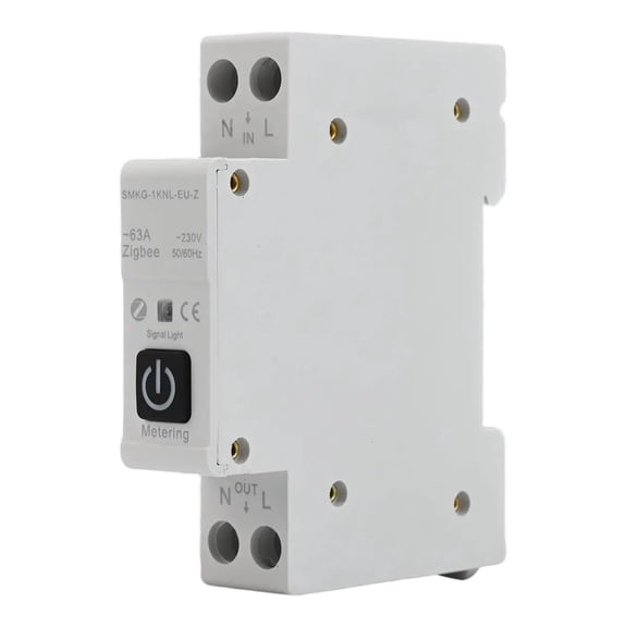 Dreamhall for Tuya for Zigbee Circuit Breaker for Din Rail Control Switch with Metering