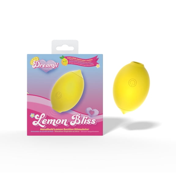 Dreamii Lemon Bliss Silicone Clitoral Suction Vibrator, Limited Edition