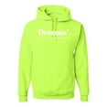 thumbnail image 1 of Dreamin' Dr Martin Luther King Jr. 1963 Unisex Graphic Hoodie Sweatshirt, Safety Green, 2XL, 1 of 3