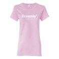 thumbnail image 1 of Dreamin' Dr Martin Luther King Jr. 1963 Womens Graphic T-Shirt, Light Pink, 3XL, 1 of 3