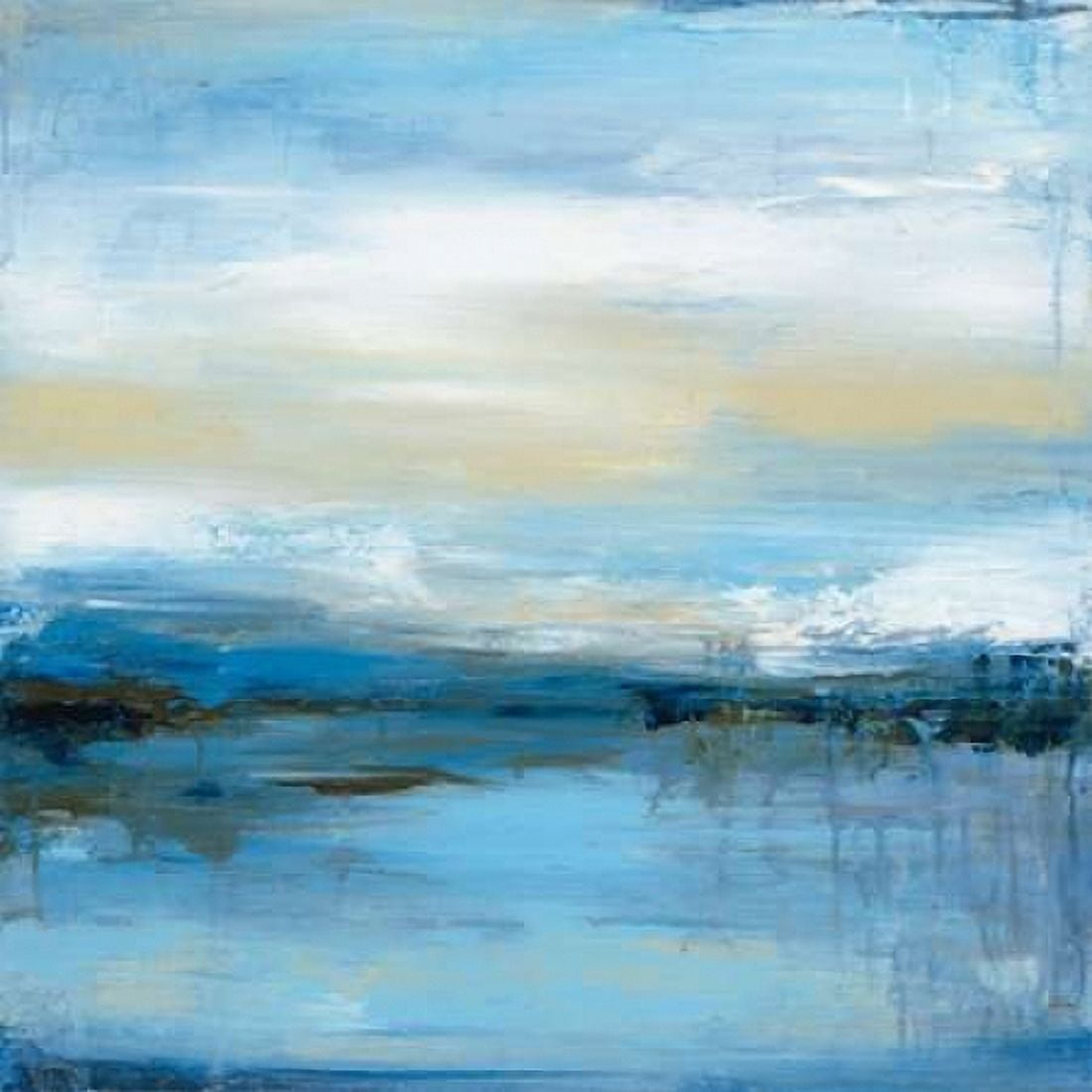 Dreaming Blue I Canvas Art - Wani Pasion (24 x 24)