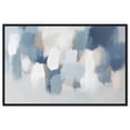 thumbnail image 1 of Dreaming Indigo I Canvas Blue Abstract Art by Art Remedy, Black Frame, 54" x 36", 1 of 7