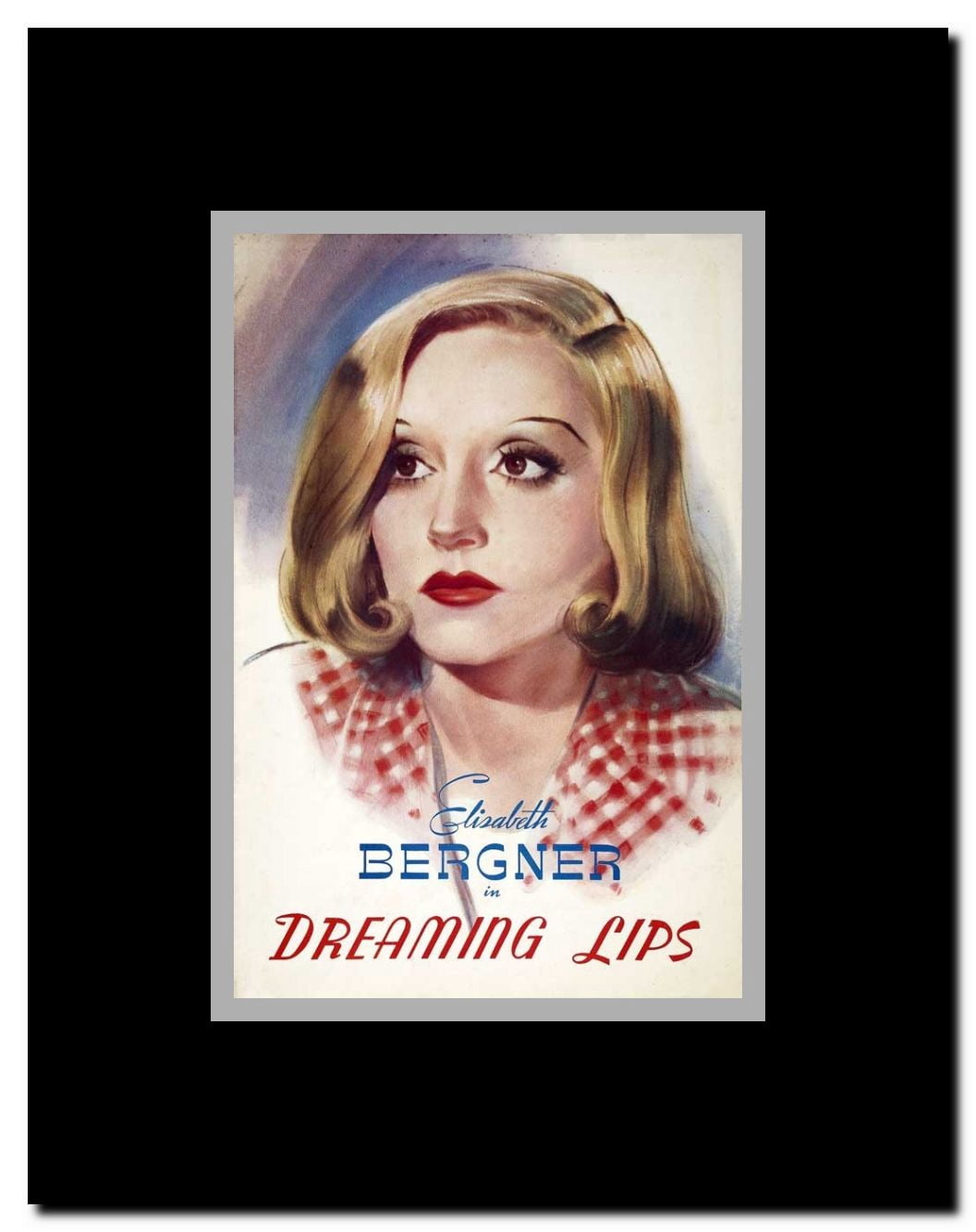 Dreaming Lips Framed Movie Poster