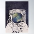 thumbnail image 1 of Dreaming Of Space Poster Wall Art, Modern Wall Decor, 12x18 UNFRAMED, 1 of 3