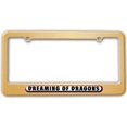 thumbnail image 1 of Dreaming of Dragons License Plate Frame, 1 of 1