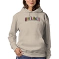 thumbnail image 1 of Dreamland Los Angeles Banner Hoodie Women -Image by Shutterstock, Female Medium, 1 of 4