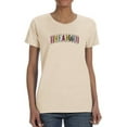 thumbnail image 1 of Dreamland Los Angeles Banner T-Shirt Women -Image by Shutterstock, Female Small, 1 of 4