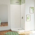 thumbnail image 1 of Dreamline BWDS38383MC0001 Dreamstone 84" High X 38" Wide Corner Shower Module - White, 1 of 9