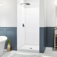 thumbnail image 1 of Dreamline BWDS42421TC0001 Dreamstone 84" High X 42" Wide Alcove Shower Module - White, 1 of 10