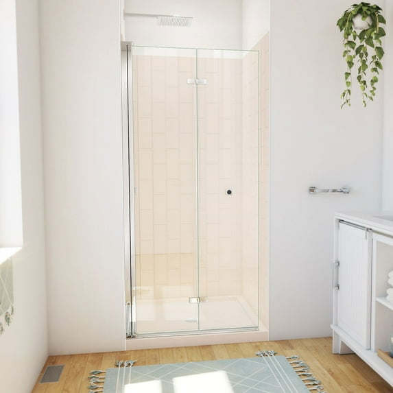 Dreamline Dl-6526Qc Aqua-Q Fold 76-3/4" High X 36" Wide Shower Door - Off White