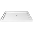 thumbnail image 1 of Dreamline DLT-1142480 Slimline 48" L X 42" W Square Shower Base - White, 1 of 6