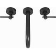thumbnail image 1 of Dreamline Ftnl0308x Nile Wall Mounted Tub Filler - Black, 1 of 6