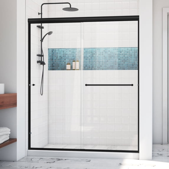 Dreamline SDAT60W700VXX09 Alliance Pro Lt 70-3/8" High X 60" Wide Bypass Semi Frameless