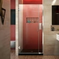 thumbnail image 1 of DreamLine SHDR-242907210-01 Unidoor Plus 29 to 29-1/2 in. W x 72 in. H Hinged Shower Door, Chrome Finish Hardware, 1 of 11