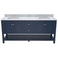 thumbnail image 1 of Dreamline VFCM722234RWMNB Continuum 72" Free Standing Double Basin Vanity Set - Blue, 1 of 5