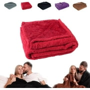 Dreamlovers Waterproof Romance Blanket, Liquid Proof Blanket Pad for Couples, Famous Luxe Love Blanket, The Waterproof Lovesblanket Red, S