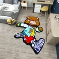 thumbnail image 1 of Dreammotif Colorful Modern Bear Rug, Area Rugs For Living Room, Bedroom Decor For Teens, Game Room Decor, Large Bedroom Floor Covering, 1 of 7