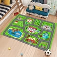 thumbnail image 1 of Dreammotif Kids City Map Traffic Rug, Traaffic Racer Mat, Traffic Car Road Map Rug, Kids Room Decor Mat, Kids Carpet,Kids Art Decor Gift, Kids Room Mat - Eco-Friendly Material, 1 of 8