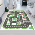 thumbnail image 1 of Dreammotif Kids City Map Traffic Rug, Traaffic Racer Mat, Traffic Car Road Map Rug, Kids Room Decor Mat, Kids Carpet,Kids Art Decor Gift, Kids Room Mat - Water Resistant, 1 of 8