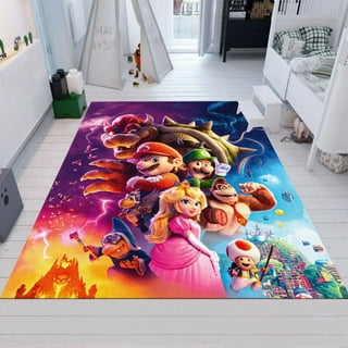 Tufted Nintendo Switch Rug | Anime Rug | Custom Rug | Handmade Rug | Tufted Rug | Rug 2024 for Bedroom Aesthetic | Gaming Decor | Birthday Gift