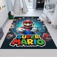 thumbnail image 1 of Dreammotif Super Mario Inspired Rug: Animated Cartoon Design - High Quality, Add Fun and Adventure with Mario-Themed Rugs, 1 of 8