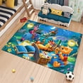 thumbnail image 1 of Dreammotif Winnie The Pooh Inspired Rug Cartoon Rug Home Decor Modern Rug Salon - High Quality, Soft and Durable, Perfect for Children's Room, 1 of 8