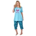 thumbnail image 1 of Dreams & Co. Plus Size 2-Piece Capri PJ Set, 1 of 6