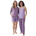 thumbnail image 1 of Dreams & Co. Plus Size 4-Piece Pajama Wardrober, 1 of 6