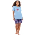 thumbnail image 1 of Dreams & Co. Plus Size Knit Pj Short Set, 1 of 6