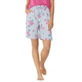 thumbnail image 1 of Dreams & Co. Plus Size Print Pajama Shorts, 1 of 6