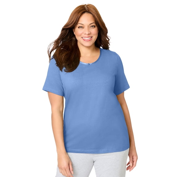 Dreams & Co. Plus Size Sleep Tee