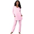 thumbnail image 1 of Dreams & Co. Plus Size 2-Piece Lounge Set, 1 of 6