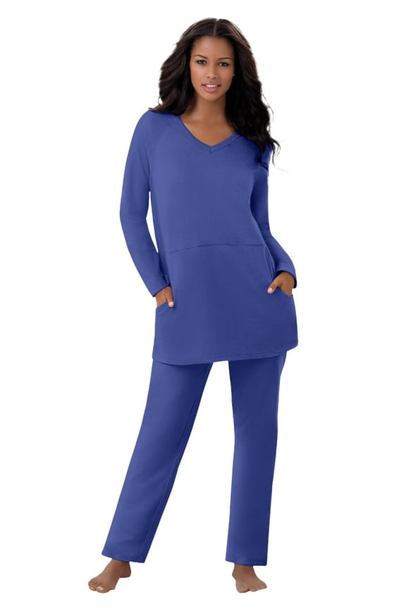 Plus Size 2-Piece Lounge Set