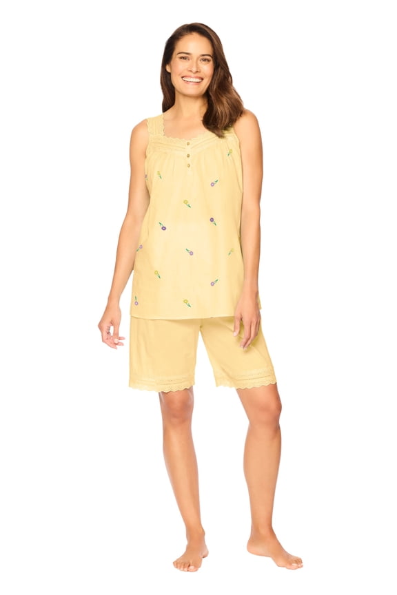 Plus Size 2-Piece Short PJ Set