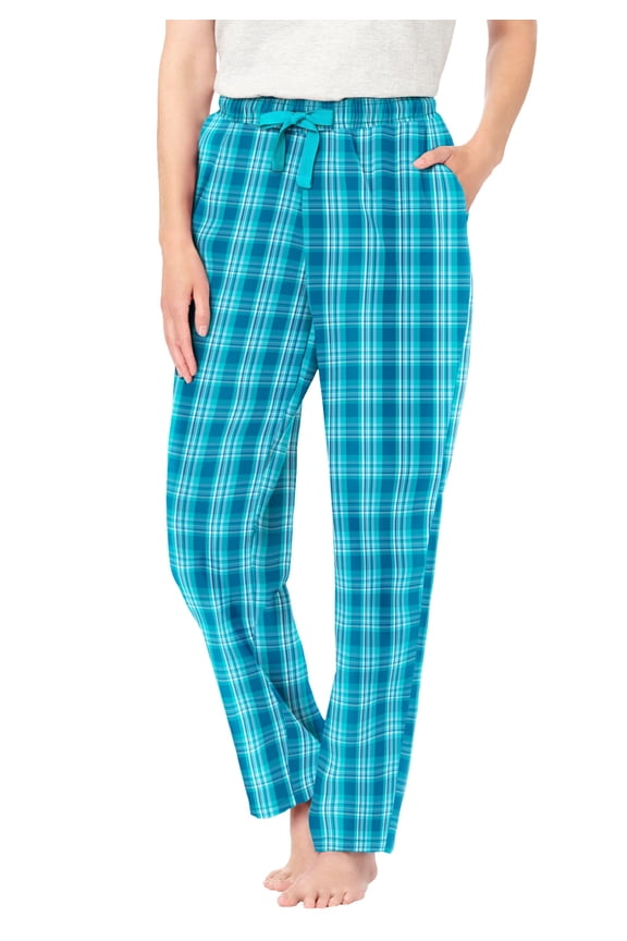 Plus Size Cotton Flannel Pants