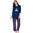 thumbnail image 1 of Dreams & Co. Plus Size Cozy Pajama Set, 1 of 6