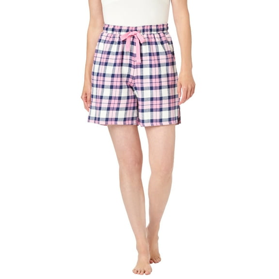 Dreams & Co. Plus Size Flannel Pajama Short