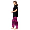 thumbnail image 1 of Dreams & Co. Plus Size Graphic Tee PJ Set, 1 of 5