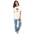 thumbnail image 1 of Dreams & Co. Plus Size Graphic Tee PJ Set, 1 of 6
