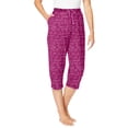 thumbnail image 1 of Dreams & Co. Plus Size Knit Sleep Capri, 1 of 6
