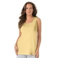 thumbnail image 1 of Dreams & Co. Women's Plus Size Knit Sleep Tank, 1 of 3