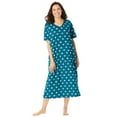 thumbnail image 1 of Dreams & Co. Plus Size Long Print Sleepshirt, 1 of 6