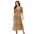 thumbnail image 1 of Dreams & Co. Plus Size Long Print Sleepshirt, 1 of 5