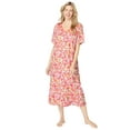 thumbnail image 1 of Dreams & Co. Plus Size Long Print Sleepshirt, 1 of 6