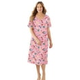 thumbnail image 1 of Dreams & Co. Plus Size Long Print Sleepshirt, 1 of 6