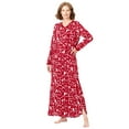 thumbnail image 1 of Dreams & Co. Plus Size Long Printed Sleep Shirt, 1 of 6