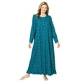 thumbnail image 1 of Dreams & Co. Plus Size Long-Sleeve Gown, 1 of 5