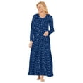 thumbnail image 1 of Dreams & Co. Plus Size Long-Sleeve Gown, 1 of 5