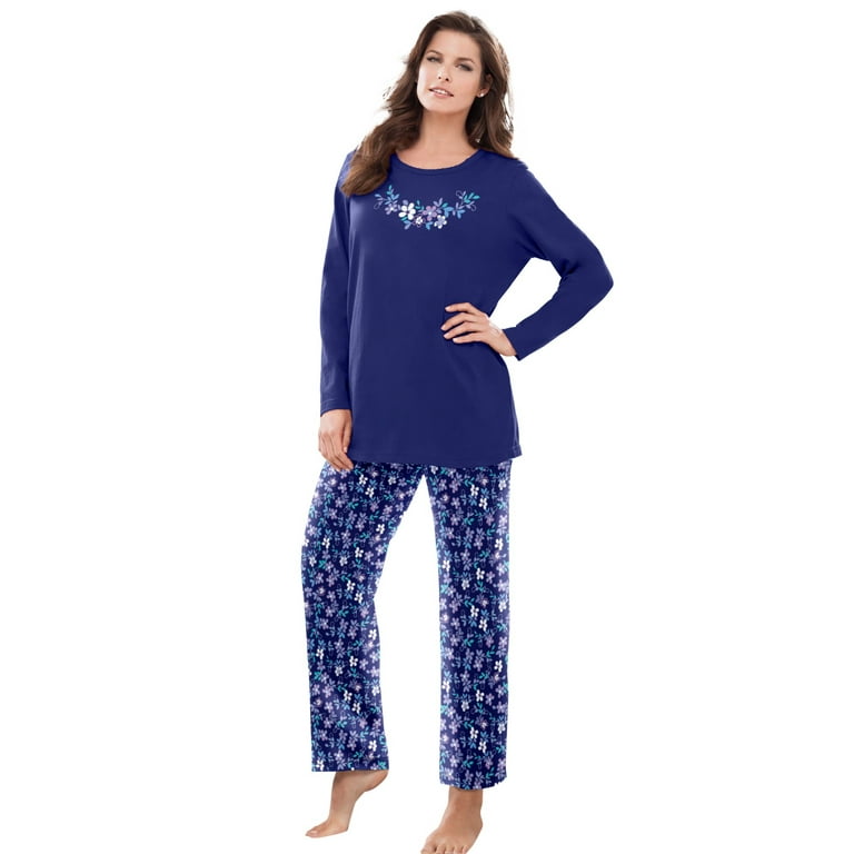 Plus size knit pajama sets shop